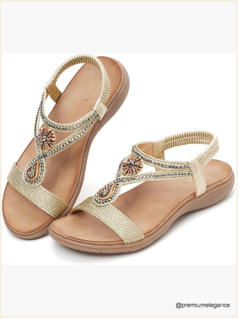 Bohemian Flat Sandals Dressy Comfort Beach Summer Causal Shoes